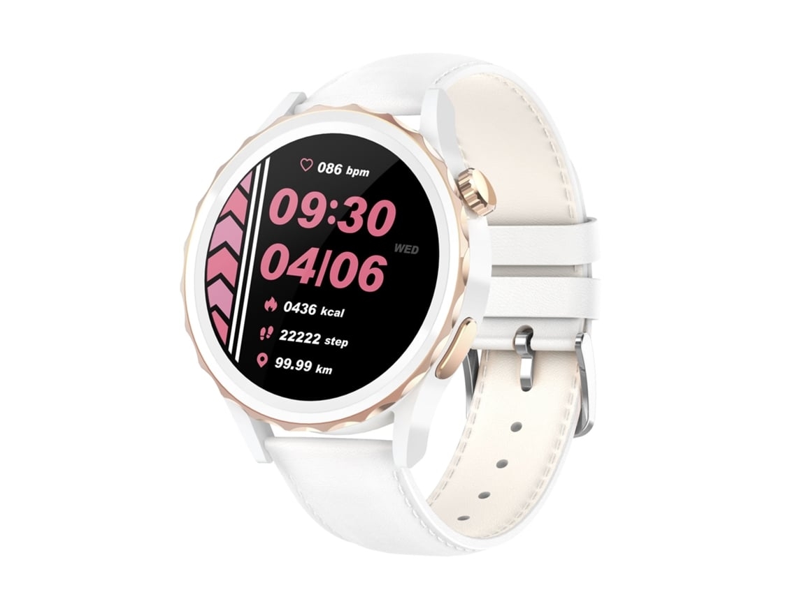 Reloj inteligente para mujer, relojes de respuesta/llamada, rastreador de actividad física Fulltouch con presión arterial/sueño, 100 modos deportivos, reloj inteligente de NISSGU