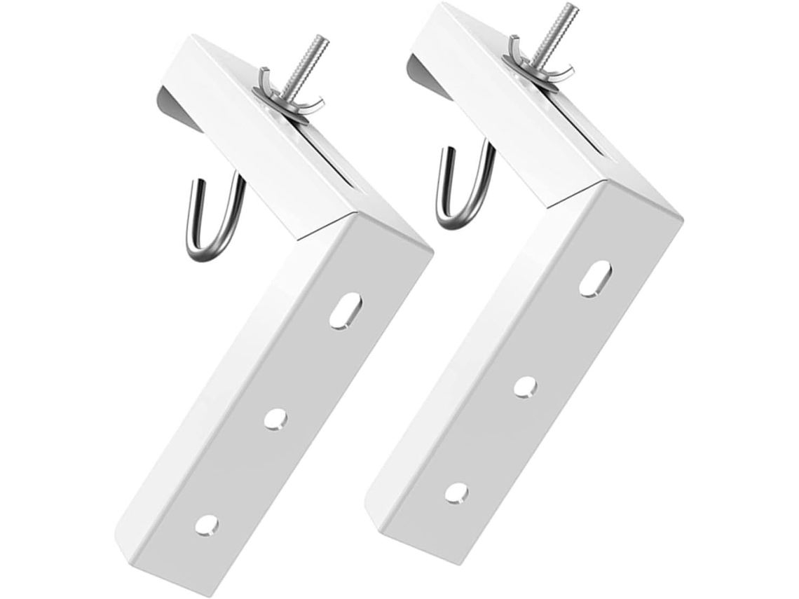 Soporte De Pared Ajustable Para Pantalla, Proyector Con Ganchos De Montaje En Techo Y