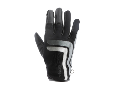 Guantes de moto de cuero para el verano HELSTONS Jeff 4Ways Taille 10