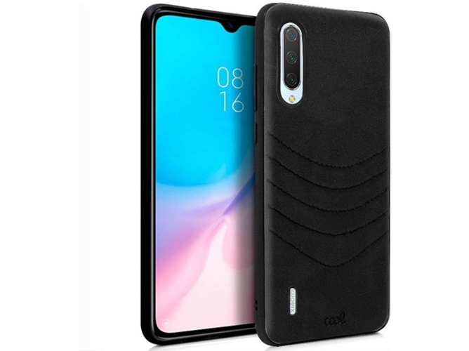 Carcasa Xiaomi Mi 9 Lite COOL Piel Negro