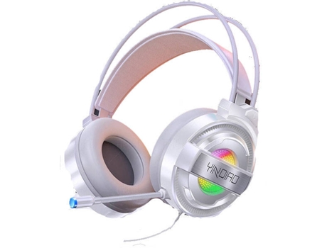 Auriculares Cableado Q3 (On ear-Microfone-Noise Cancellation-Blanco)
