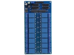 Módulo De Rele Electromagnético 16 Canales Para Arm/avr Pic Plc Trigger Nivel Bajo 24v