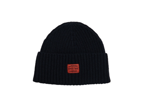 Gorra de Hombre SUPERDRY Workwear Knitted Azul (Talla Única)
