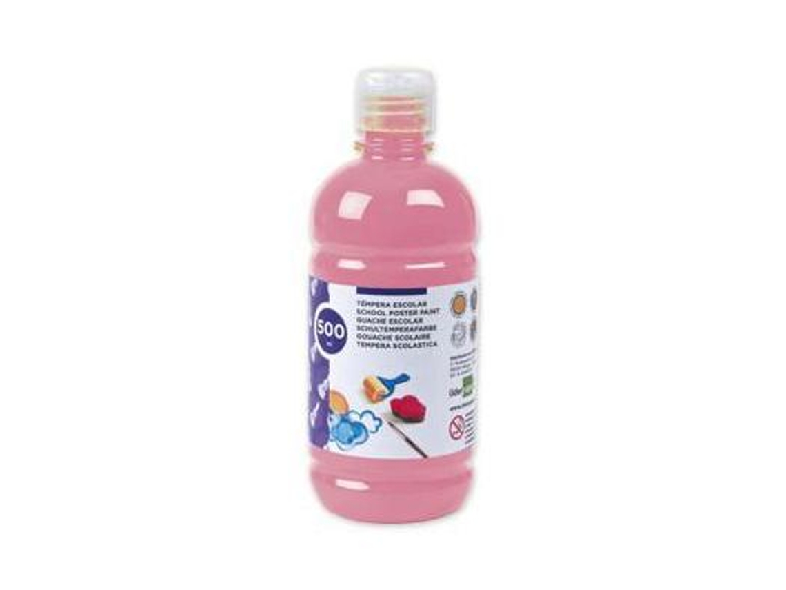 Guache Escolar Liderpapel 500 Ml Rosa