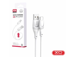 Cable USB A macho / USB C macho 3m blanco Xo