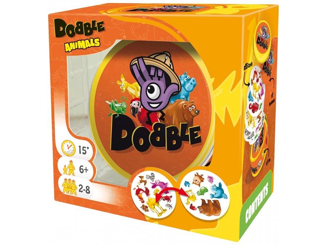 Juego de Mesa ASMODEE Dobble Animals (Inglés)