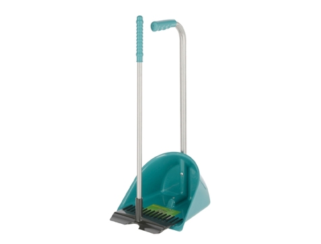 Kerbl Pala recogedora para establo Mistboy Mini azul aguamarina 60 cm