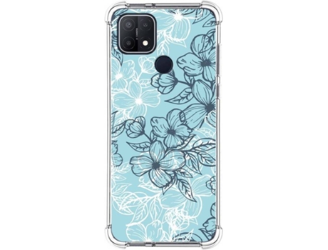Carcasa Oppo A15 TUMUNDOSMARTPHONE Dibujos Antigolpes Flores 03 Multicolor
