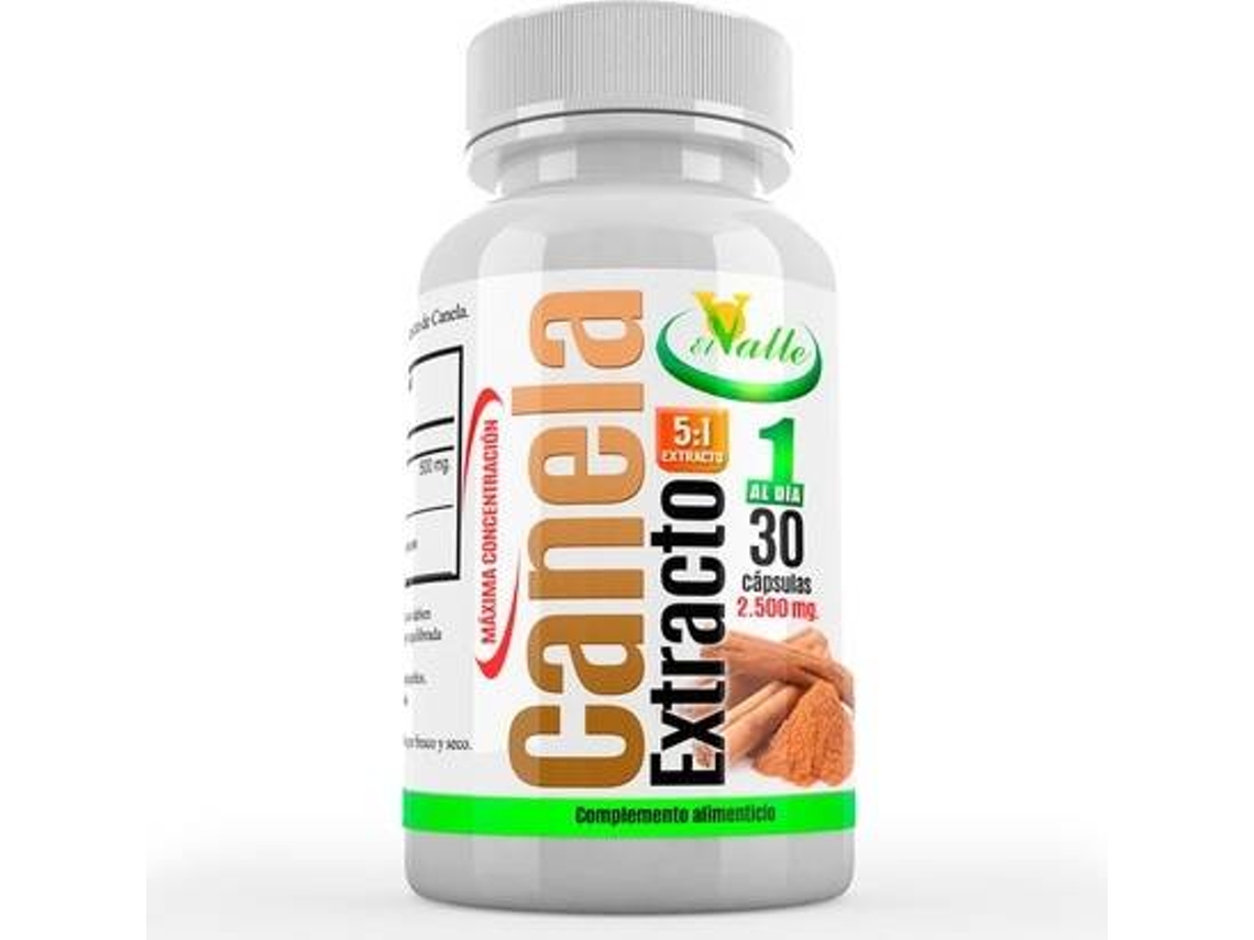 Complemento Alimentar EL VALLE Canela (30 cápsulas)