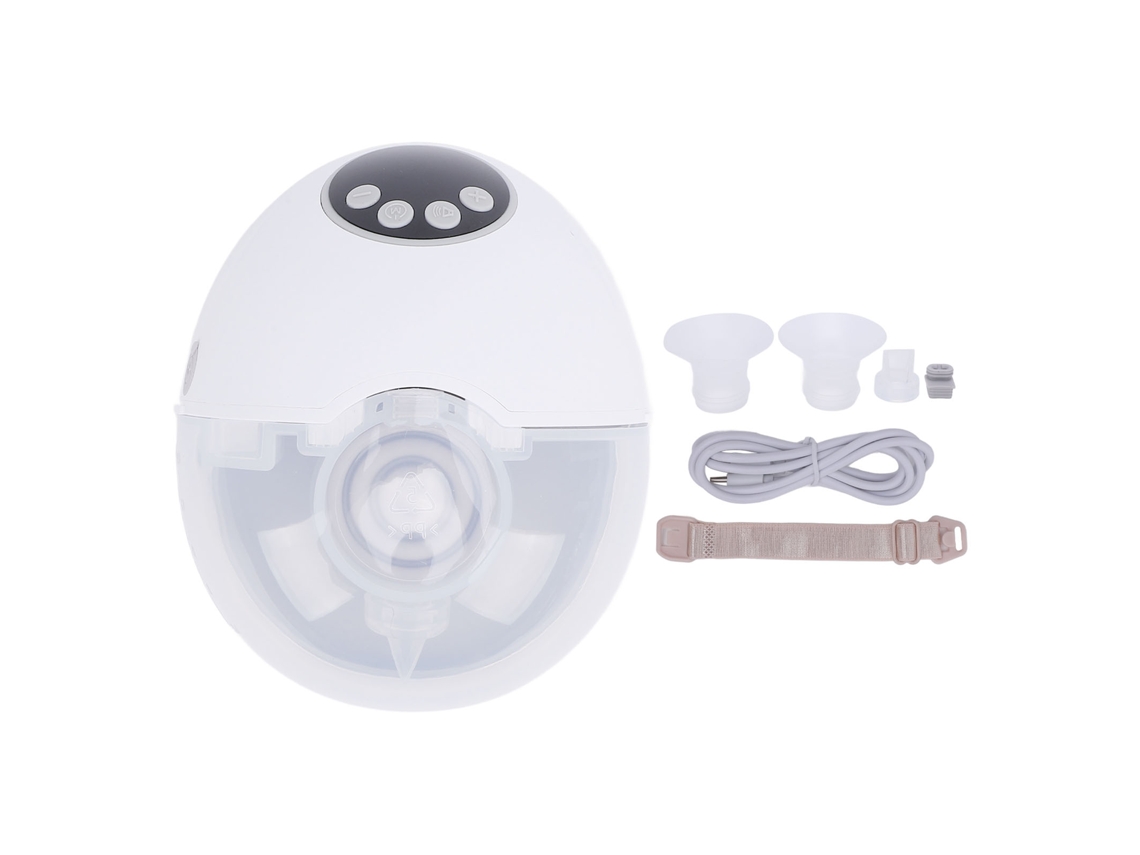 Extractor De Leche Eléctrico Portátil, 4 Modos, 12 Niveles, Recargable, Pantalla Digital, Bajo Nivel De Ruido.