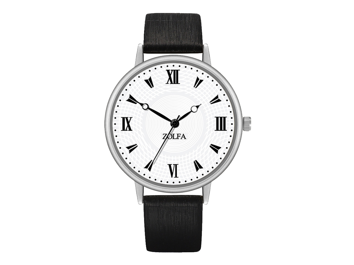 Reloj De Pareja Strapo Para Hombre, Resistente Al Agua, De Acero Inoxidable, Con Esfera Negra Delgada.