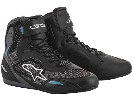 Botas para Mujer ALPINESTARS Stella Faster 3 Rideknit Negro para Motociclismo (EU 43 1 / 2)