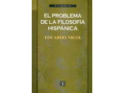 Libro El Problema De La Filosofía Hispánica de Eduardo Nicol (Español)