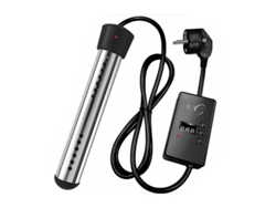 KOFIHETY Calentador de Inmersión para Bañera 2000w Calentador Eléctrico de Inmersión de Acero Inoxidable para Piscina con Temporizador Inteligente Negro
