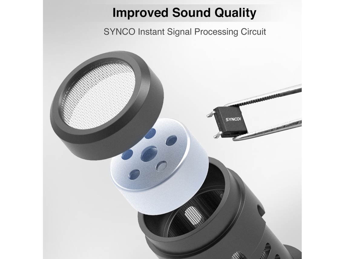 Micrófono para Smartphone, 3.5mm, Lightning, Iphone, Ipad - Grabación Profesional