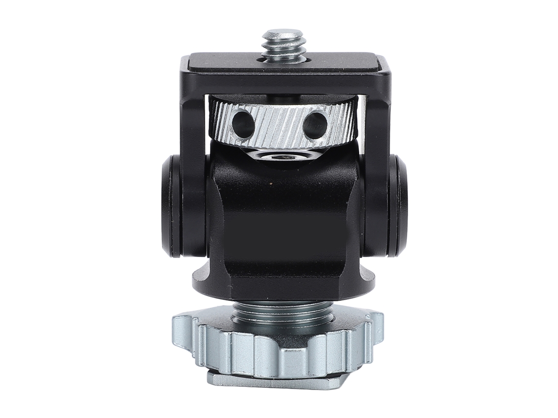Adaptador De Zapata Fría Ajustable Para Pantalla Ptz Con Soporte De 360° Para Cámaras Dslr F5, F570 Y F7.