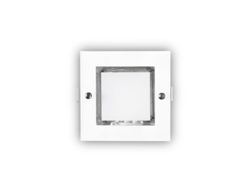 Downlight Led Cuadrado Empotrable Mini Down E27 (bombilla Incluida) Ip20 7,7x12x12cm Color Blanco