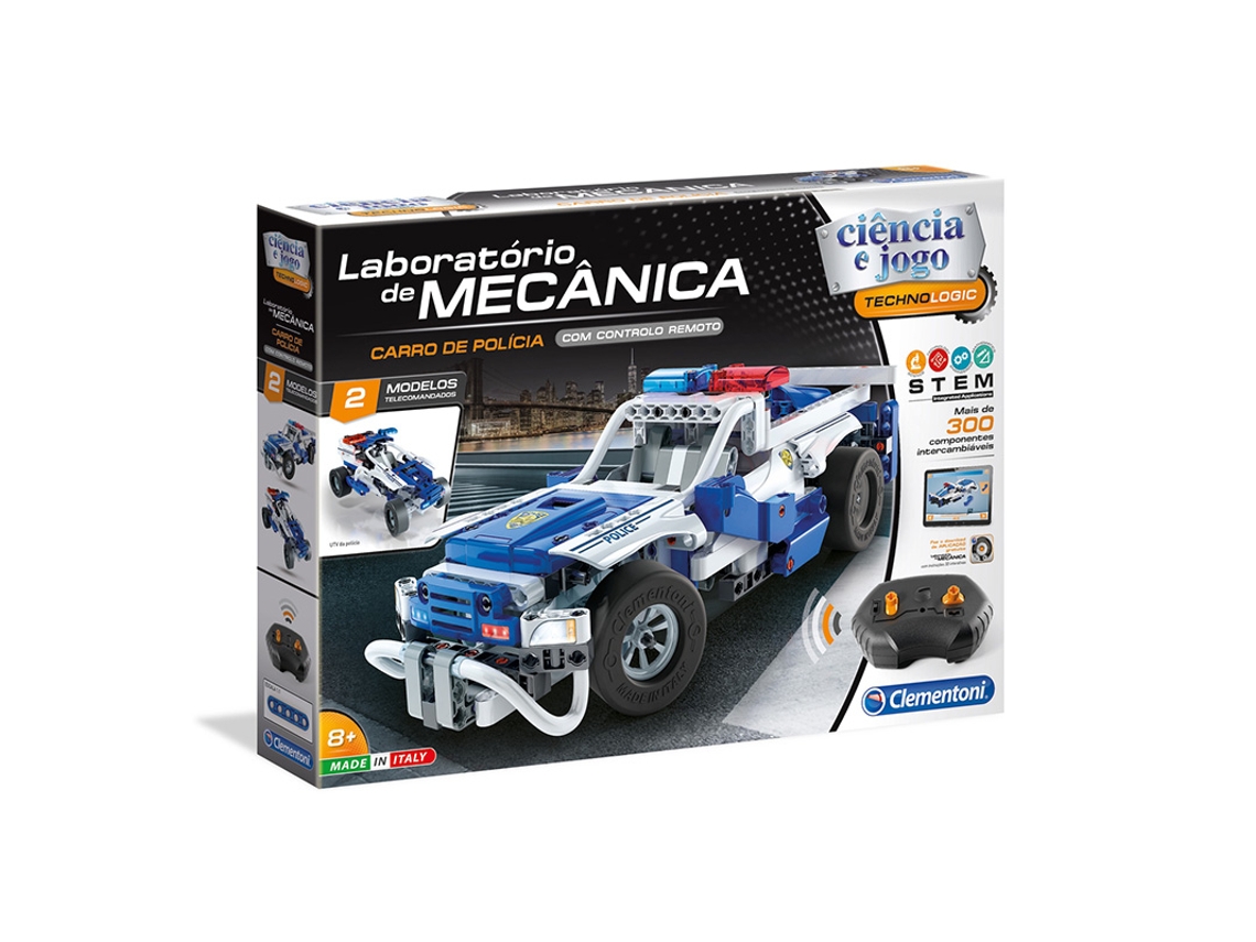 Laboratório de Mecânica - Carro de Polícia CLEMENTONI (Idade Mínima: 8 anos)