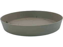 Plato Inyeccion para Jarrón PLASTIKEN TAUPE (17cm)