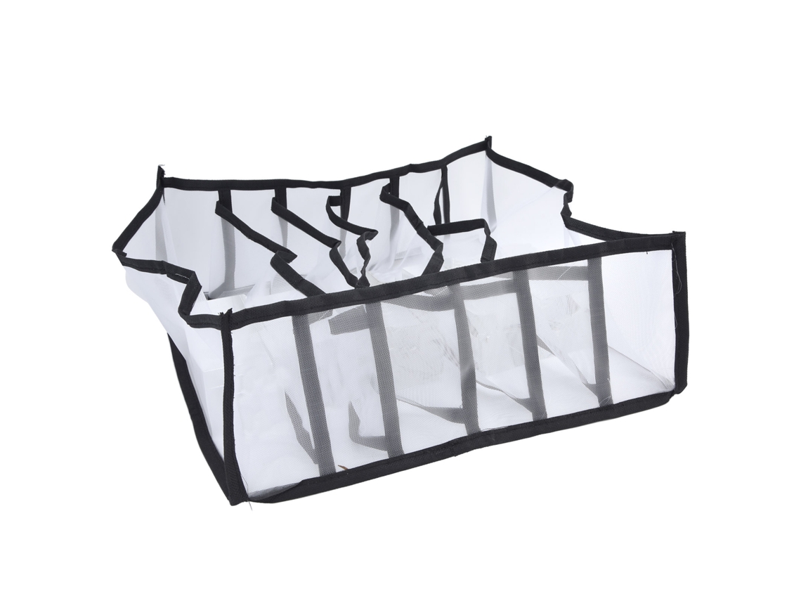 JEIIBRZUI Caixa de Arrumação Sutiãs Divisória Células ZEAICOS (30x13x3cm)