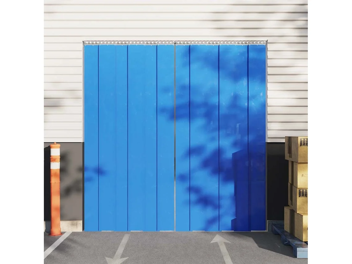 Cortina Lovely Home Tira Puertas Mm Azul (1)