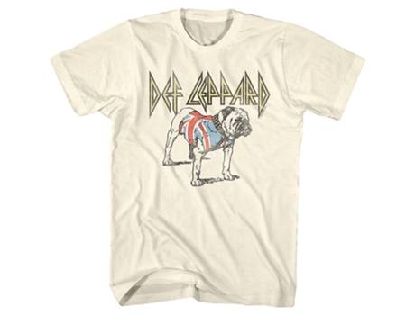 Camiseta ROCKINSTONE Bulldog Def Leppard (Algodón - XXL)