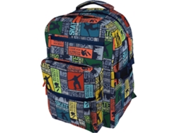 Mochila Bigpack GRAFOPLAS Bits & Bobs Skate 2024 46X32X24Cm Adaptada a Carro 37501912