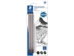 Lápiz de Grafito STAEDTLER 599217 (Gris - 3 Unidades)