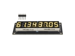 Módulo De Pantalla Led De Tubo Digital De 8 Dígitos Y 7 Segmentos, 5 V, 0,36 Pulgadas, 74hc595, Amarillo