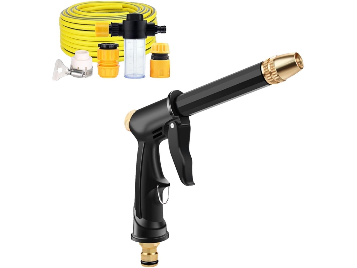 Kit De Hidrolavadora Portátil De Alta Presión 4 En 1 | Con Boquilla Para Lavadora