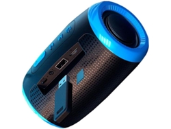 Altavoz Bluetooth inalámbrico de 5,3 pulgadas, entrada estéreo FM/SD/USB/auxiliar, resistente al agua, adecuado para uso en exteriores.