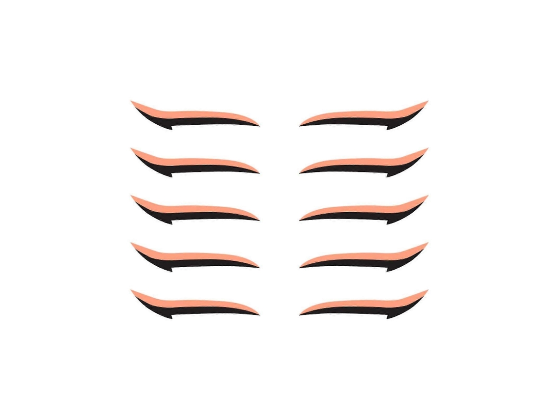 Pegatinas de maquillaje reutilizables para párpados, contorno instantáneo, fácil aplicación. Rosewell