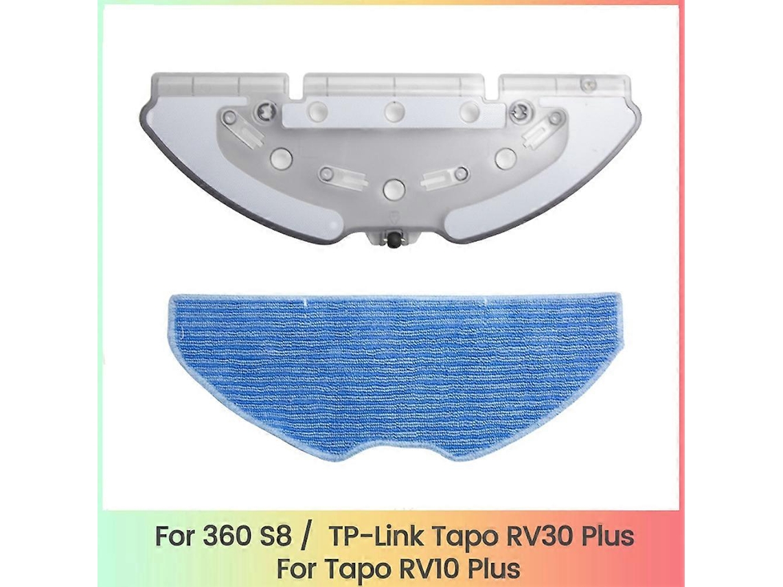 Replacement Mop Bracket Kit For 360 S8 / Rv30 Plus / Rv10 Plus Robot Vacuum Cleaner Microfiber Pads