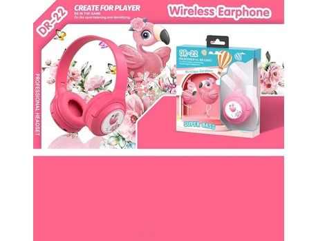 Auriculares Inalámbricos Universales Bluetooth 5.0 Rosa Cisne