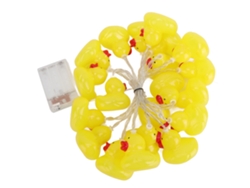 2026-luz De Cadena Led De Pato Amarillo Innovador Con Batería 9.8ft 20led Luz Cálida Decorativa Para Navidad Y Habitaciones