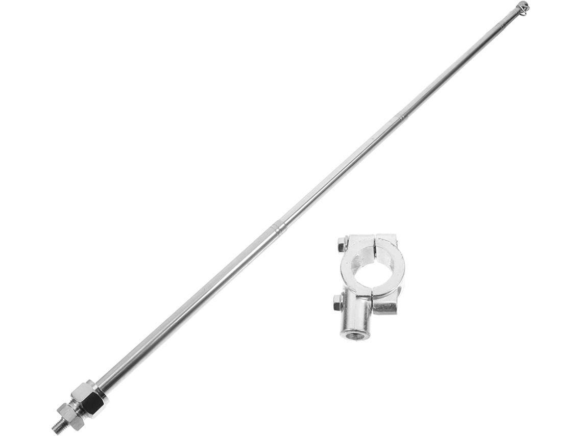 Soporte De Bandera De Aluminio Ajustable Y Extensible Para Bicicleta