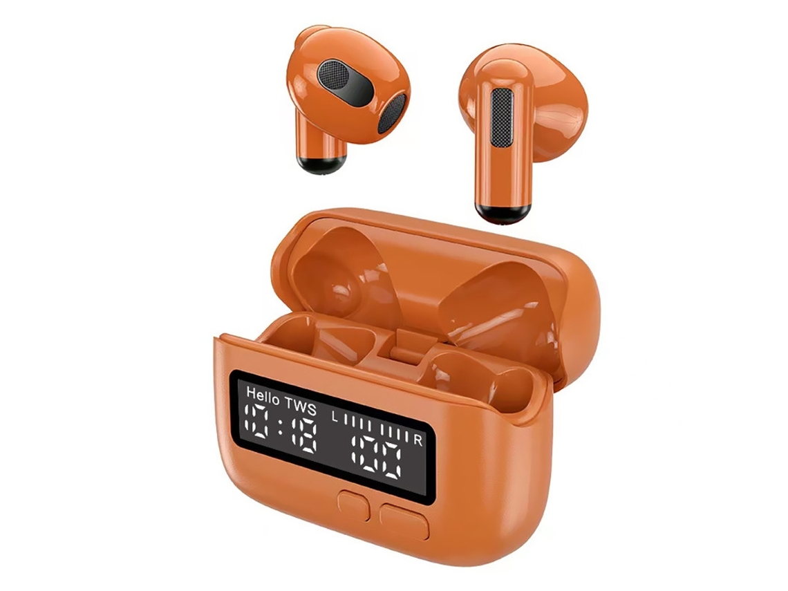 YEMAESRE Auriculares Bluetooth De Película Compuesta Sin Altavoz Naranja