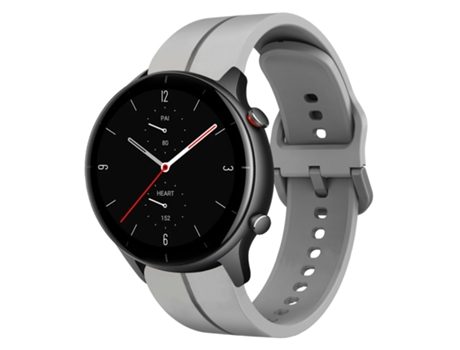 Correa Smartwatch para Amazfit GTR 2e 22mm Silicona (Gris)