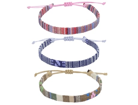 Pulsera De Tobillo Pulsera De Tobillo Ajustable Tobillera De Playa Unisex Accesorios De Festival De Tobillo Colorido, Estilo 4 ZMDECQNA 3 Un