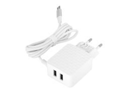 Conector De Carga (carga Rápida Dual Usb Con Cable Android)