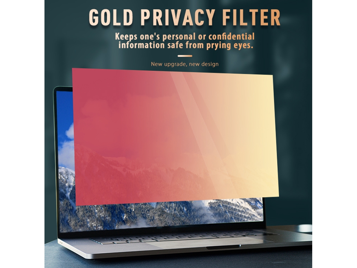 Filtro De Pantalla De Privacidad Golden Pet Film Anti-uv Y Anti-reflejos Para Monitor 23'' 16:9