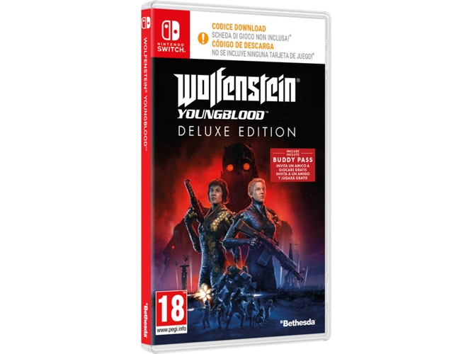 Juego Nintendo Switch Wolfenstein Youngblood: Deluxe Edition (M18)
