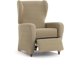 Funda de Sillón Relax EYSA Premium Jaz Tejido Multielástico (85 x 90 x 120 cm - Poliéster y Algodón - Beige)