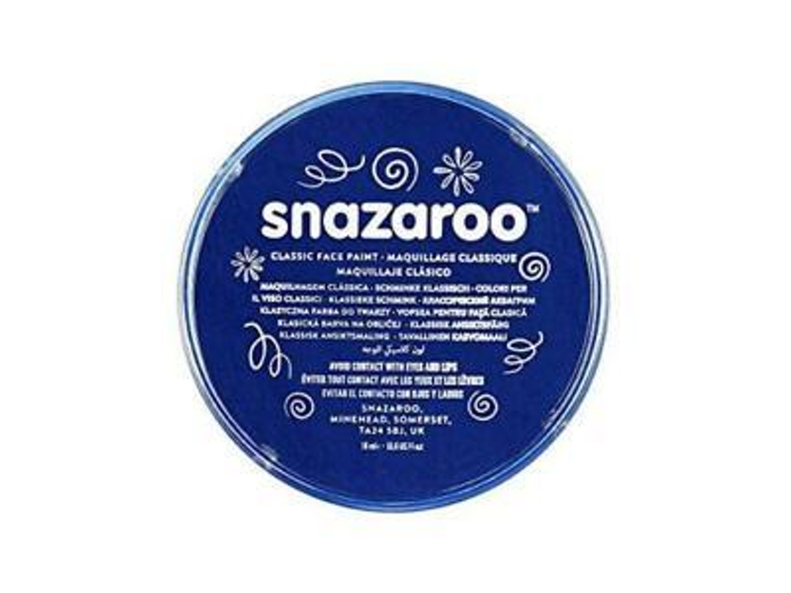 Pintura Facial SNAZAROO 333 Azul Escuro 18Ml
