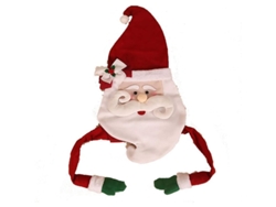Adornos Navideños Artesanales De Papá Noel Y Ciervos Para La Cima Del Árbol - Decoraciones Navideñas De Huggers