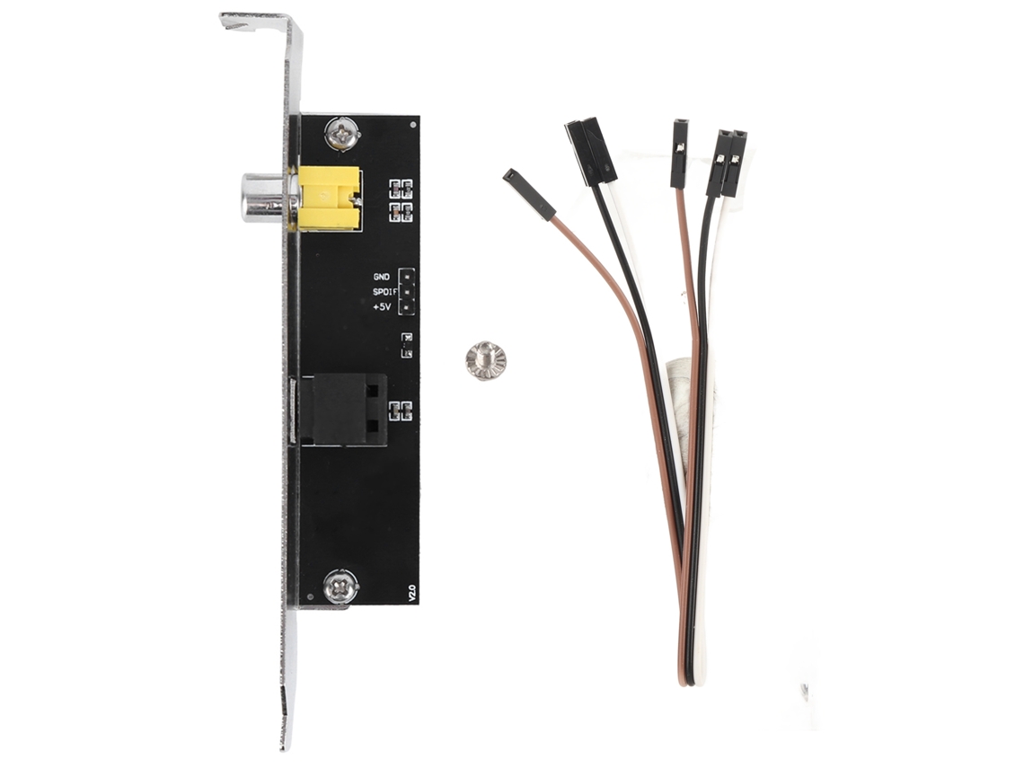 Soporte para cable de placa externa SPDIF para componentes eléctricos de placas base Asus, Gigabyte y MSI