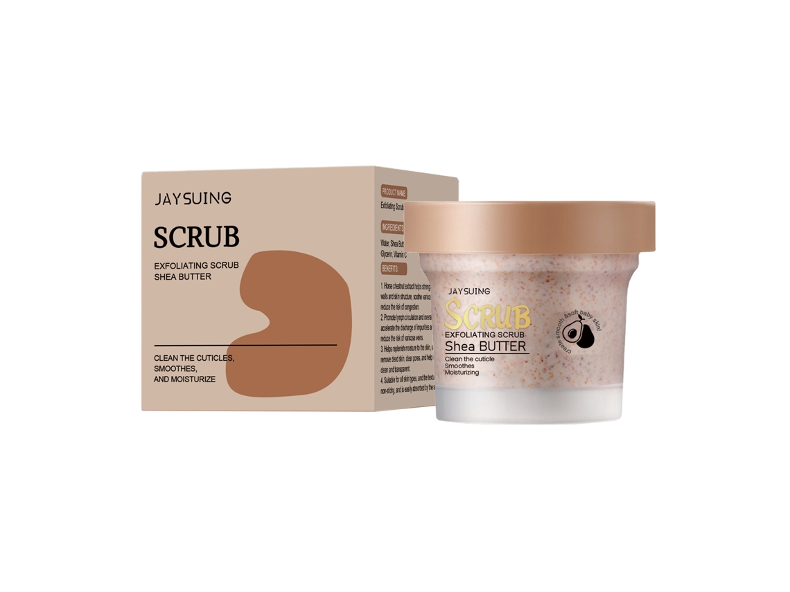 Gel exfoliante calmante para piernas - Efecto suave