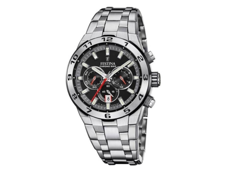 Reloj FESTINA Chrono Bike Negro para Hombre con Correa de Acero F20670/6