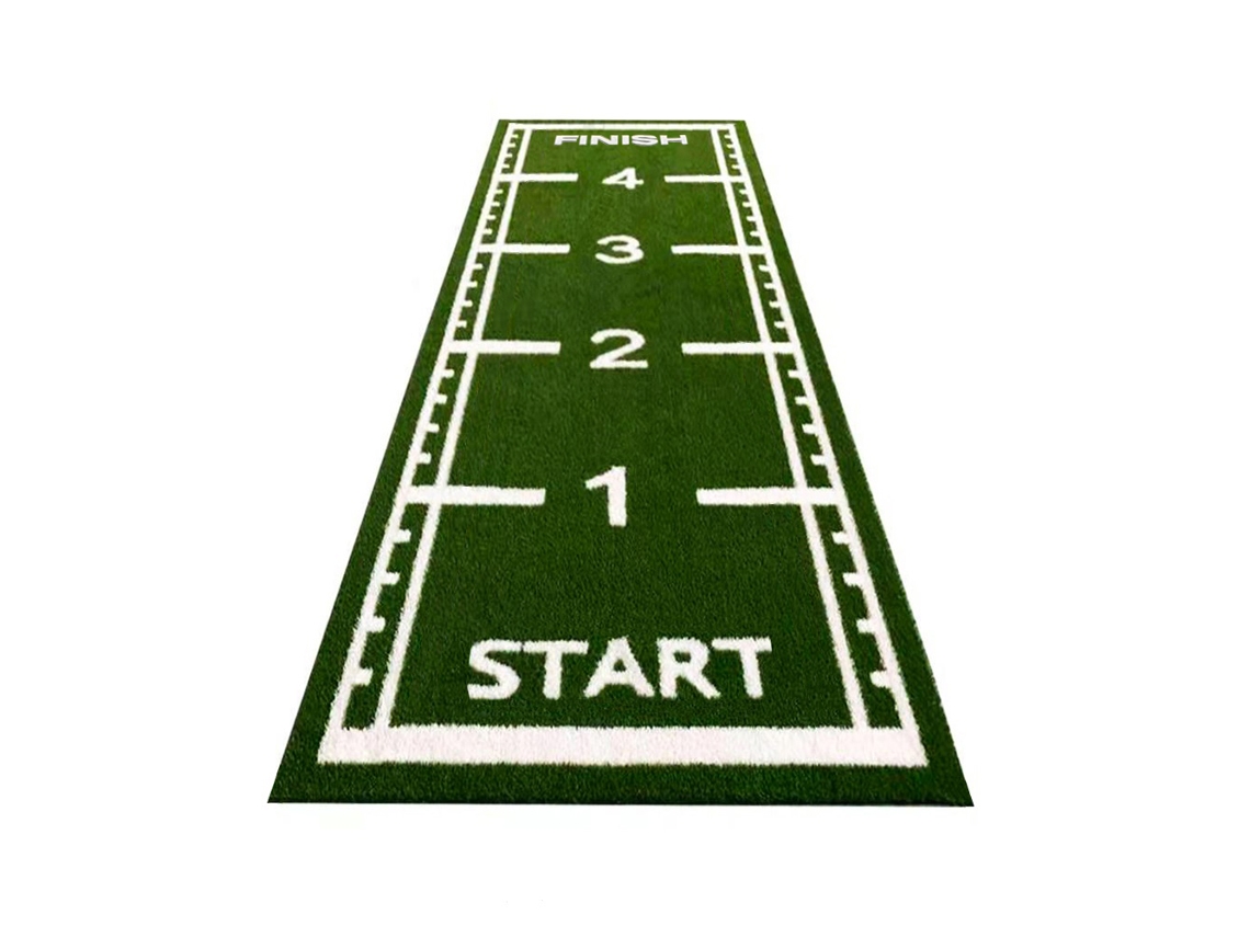 Pista De Atletismo De Césped Artificial - 5 X 1,5 Metros - Verde
