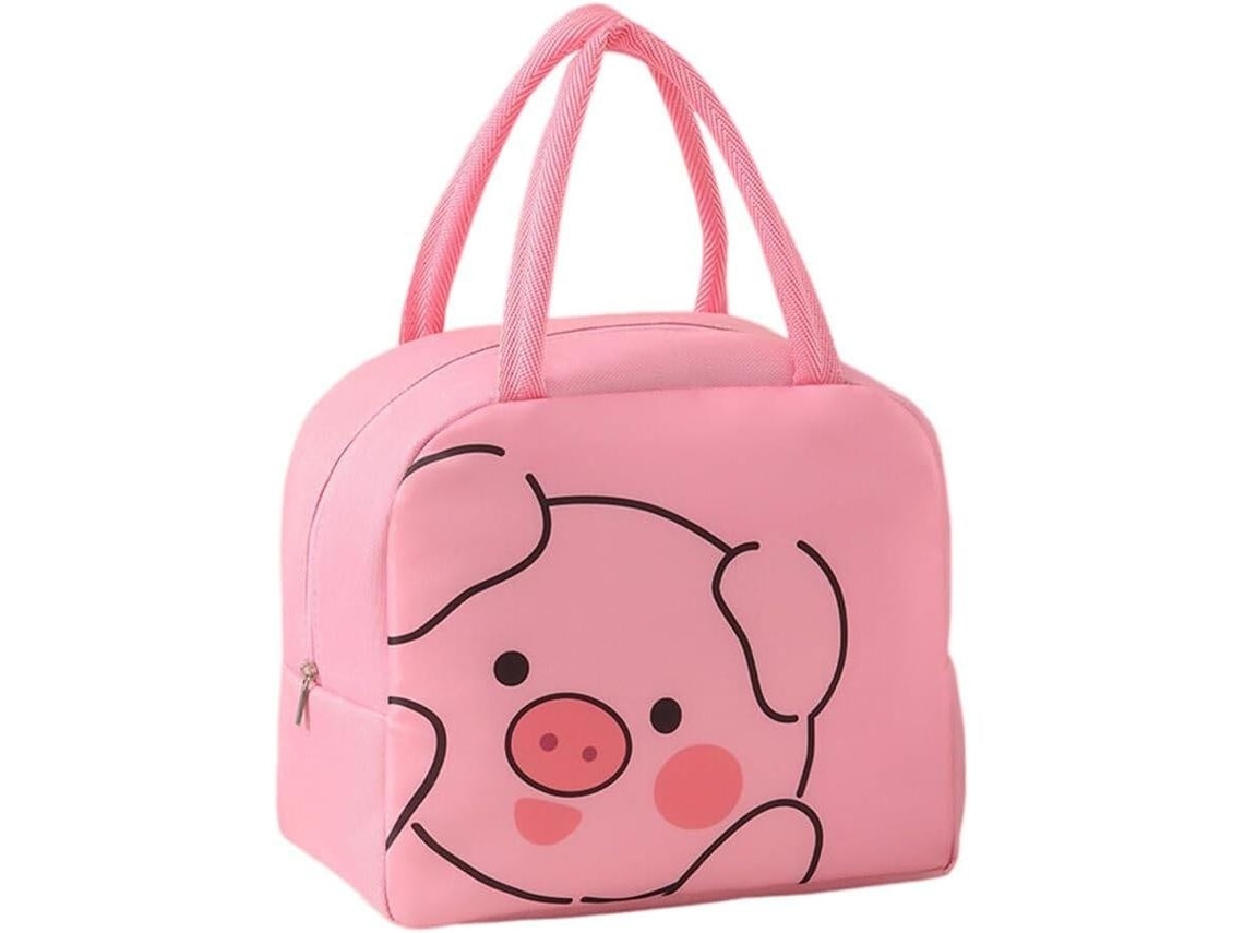 Bolsillo, Bolso Ca De Almuerzo Aislada, Cerdo Rosa, Envío 24h